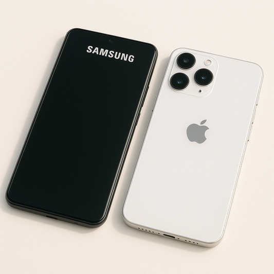 iPhone ar Samsung? Ką rinktis perkant naudotą telefoną 2025 metais?